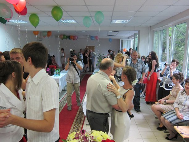 Вручение дипломов 2012