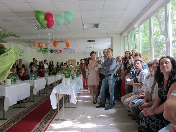 Вручение дипломов 2012