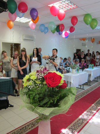 Вручение дипломов 2012