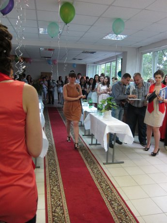 Вручение дипломов 2012