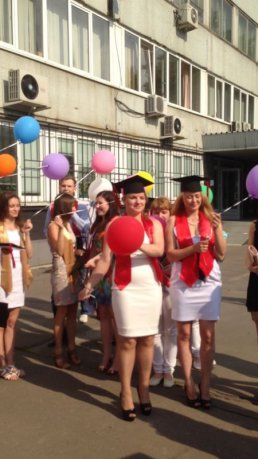 Вручение дипломов 2013