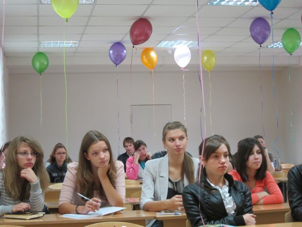 Вручение студ. билетов